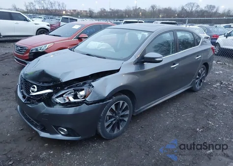 2017 Nissan Sentra Sr из США, поврежденный, VIN 3N1AB7AP8HY250464